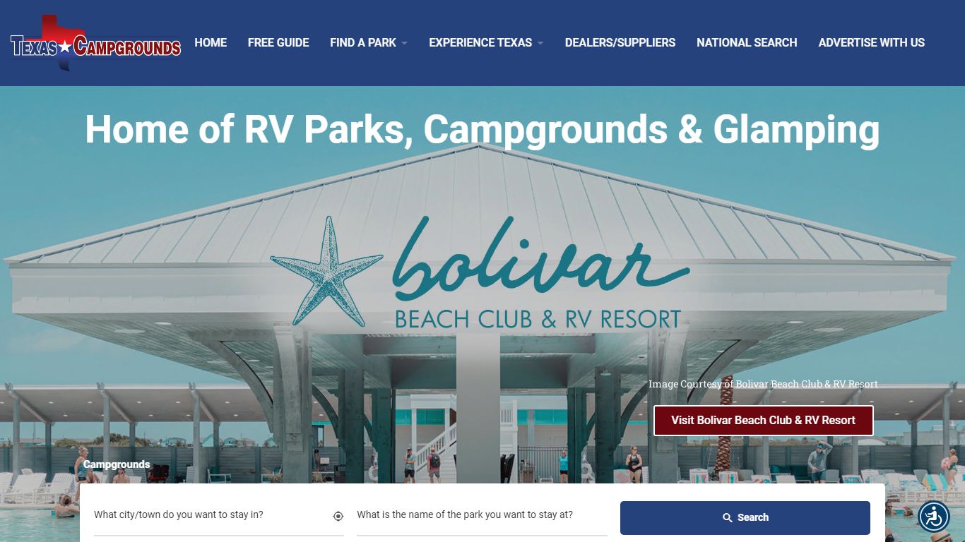 Texas RV Park & Campground Resource | Texas Campgrounds